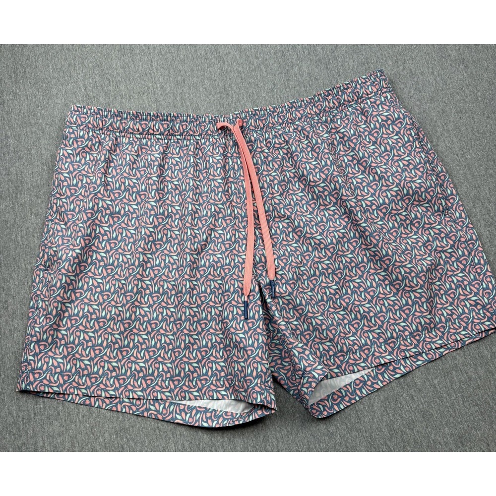 Southern Tide Men's Swim Trunks Mesh Lined Peppers Sz XXL Just Chillin